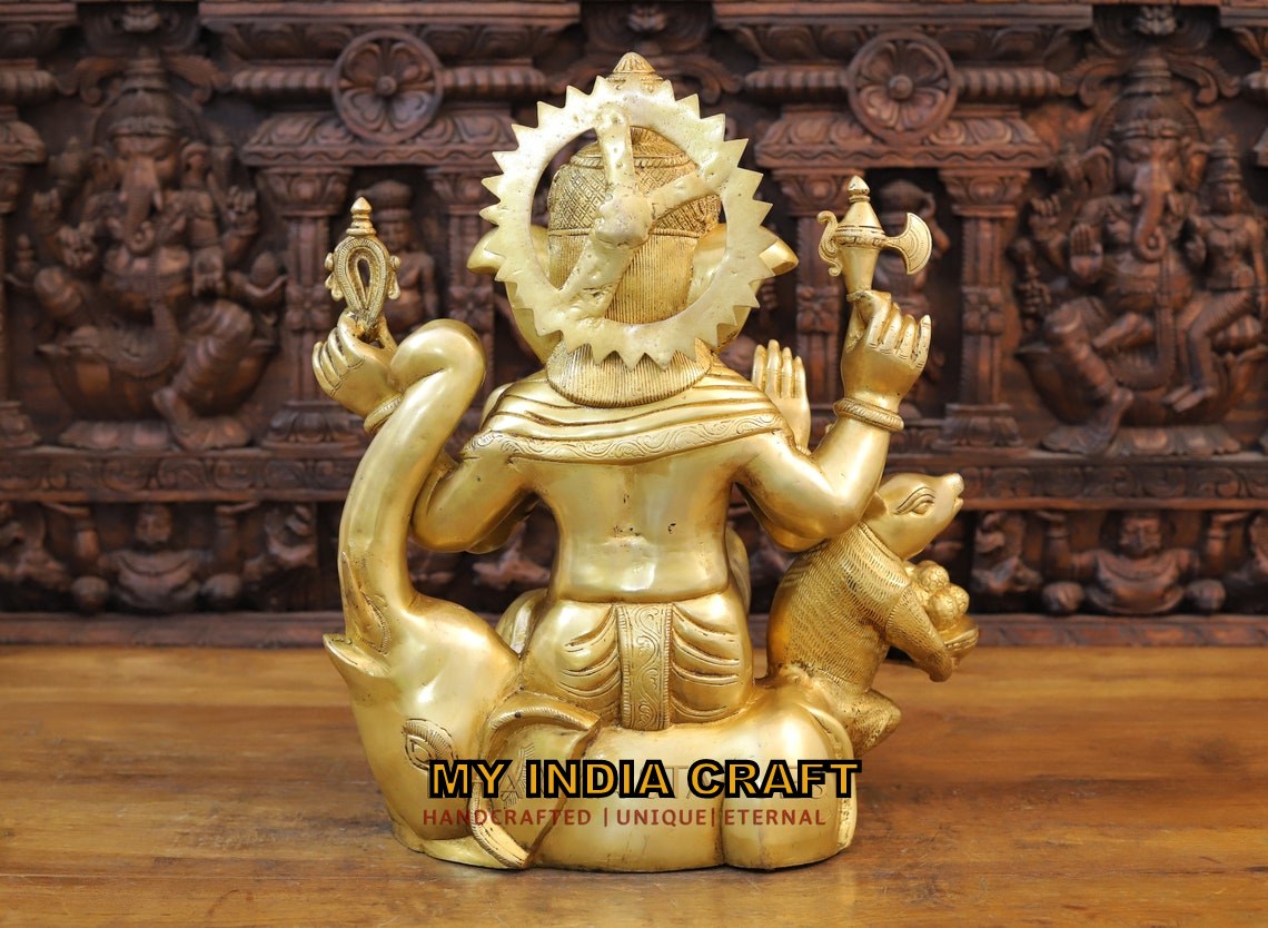 21" Ganpati elephant statue