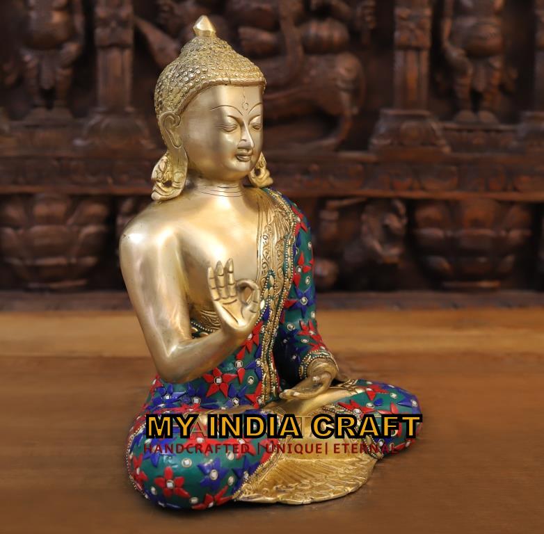 12" Buddha statue
