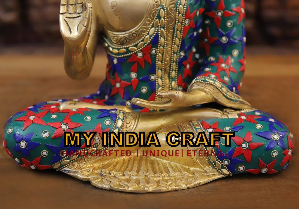 12" Buddha statue