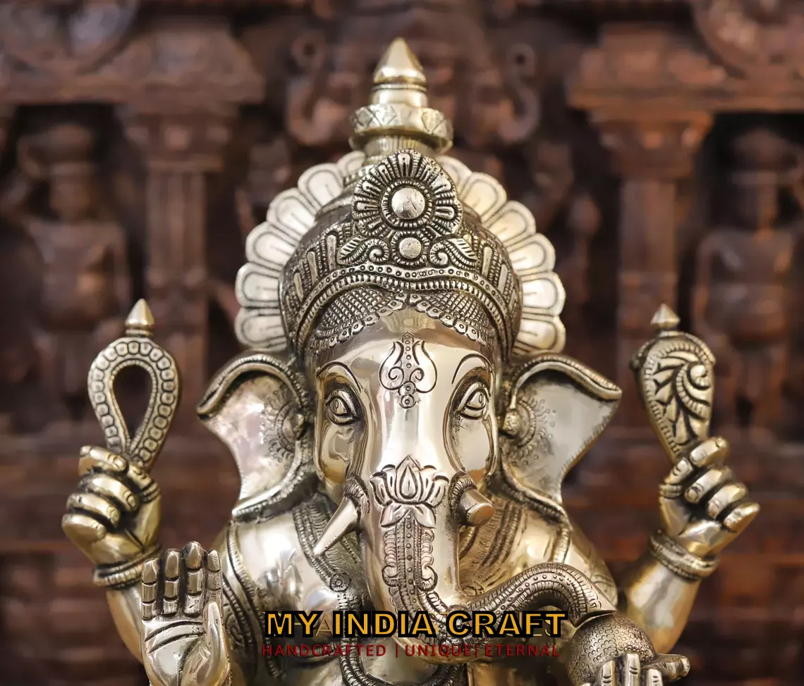 19" Ganpati on bajot