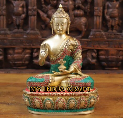 13" Buddha idol