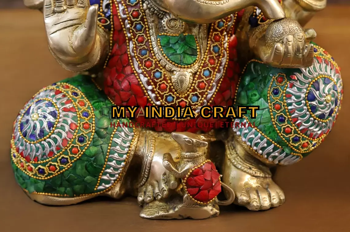 13.5" Ganesh idol for luck