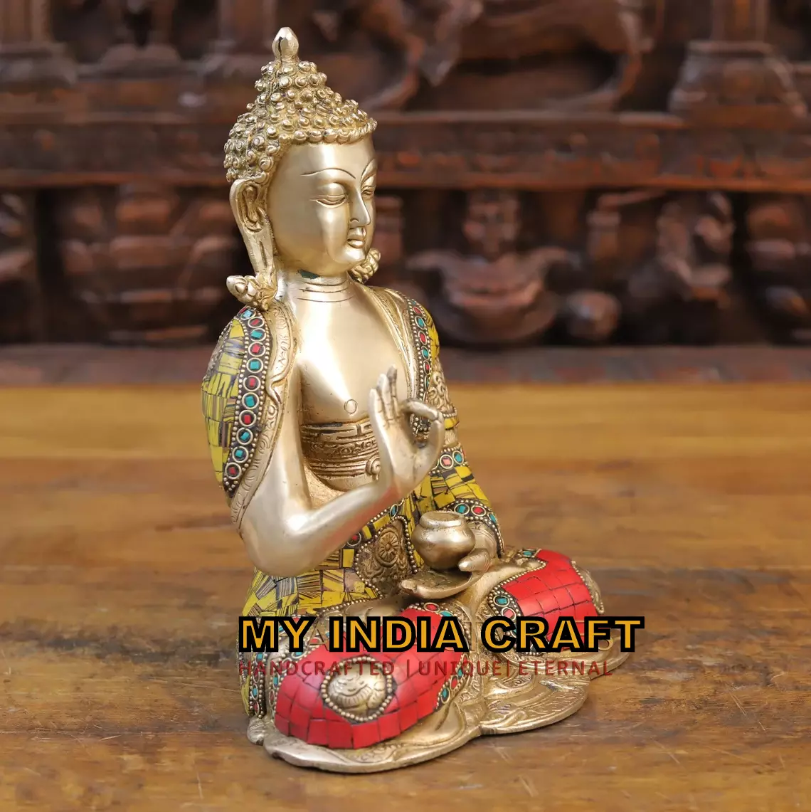 10" Buddha statue