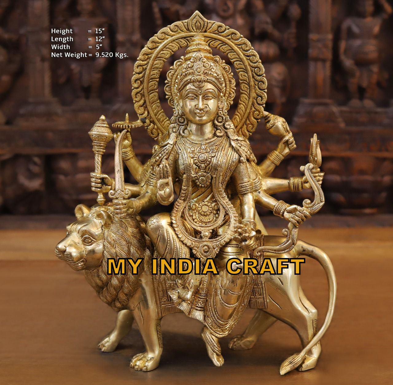 Amba maa statue