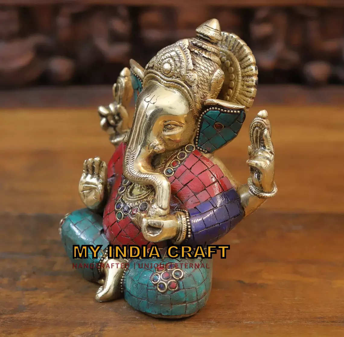 7" Ganesh idol