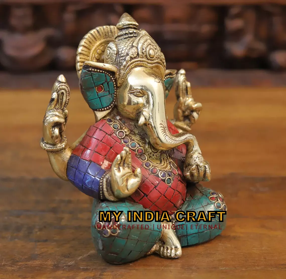 7" Ganesh idol