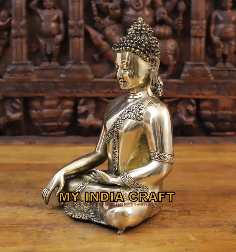 13.5" buddha statue
