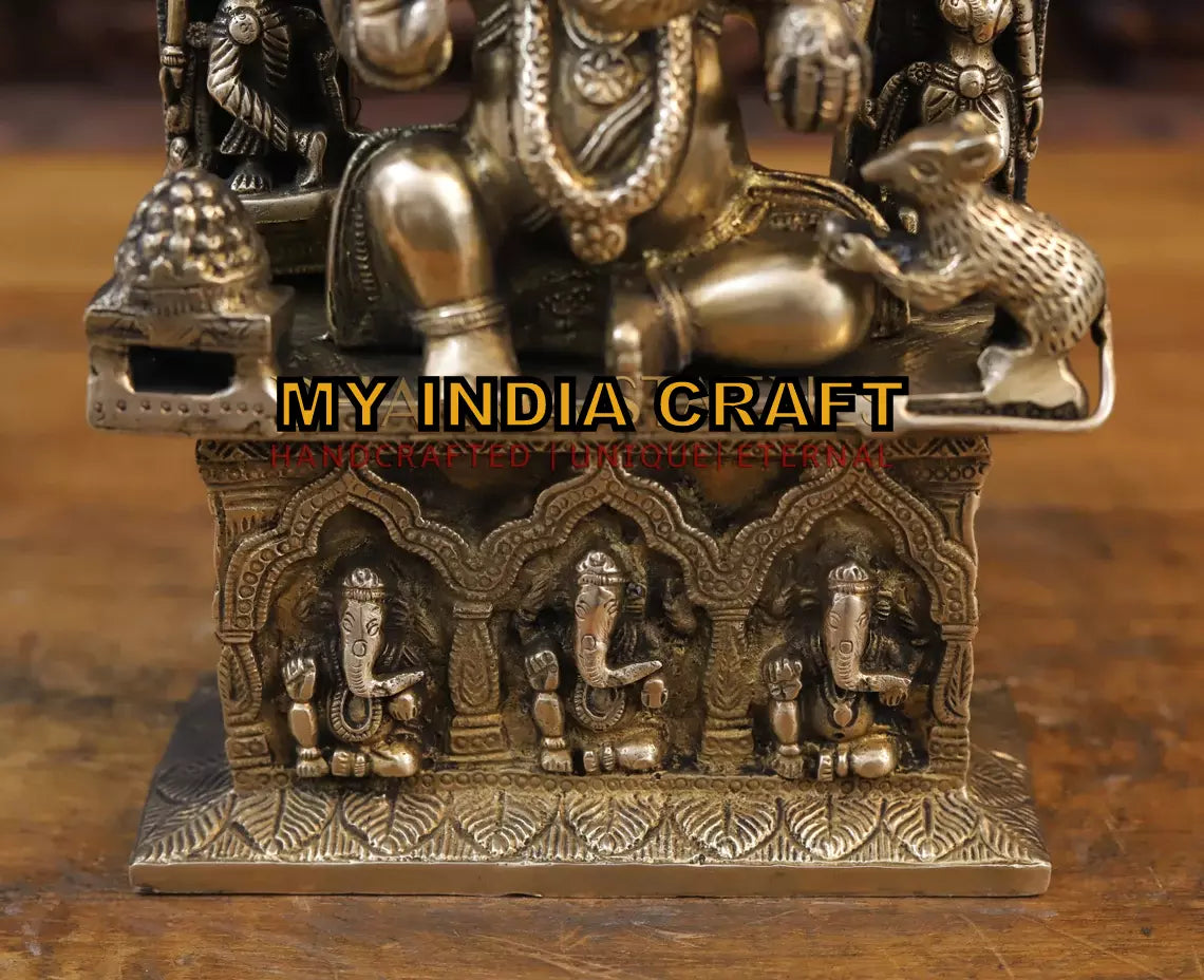 14" Ganesh statue