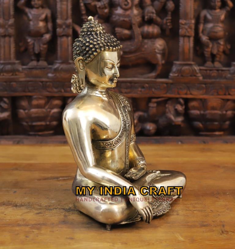13.5" buddha statue