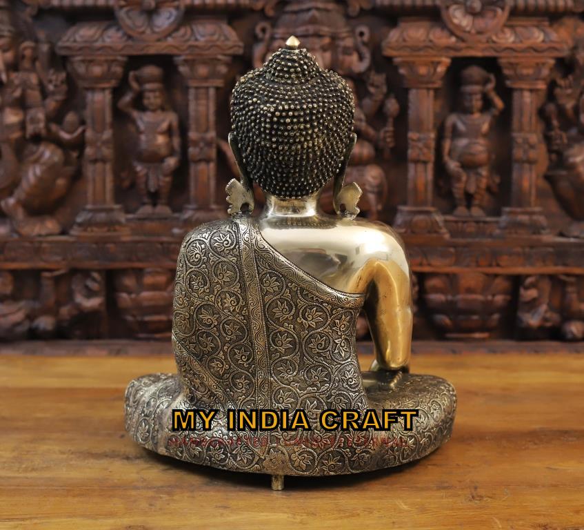 17.5" Buddha statue