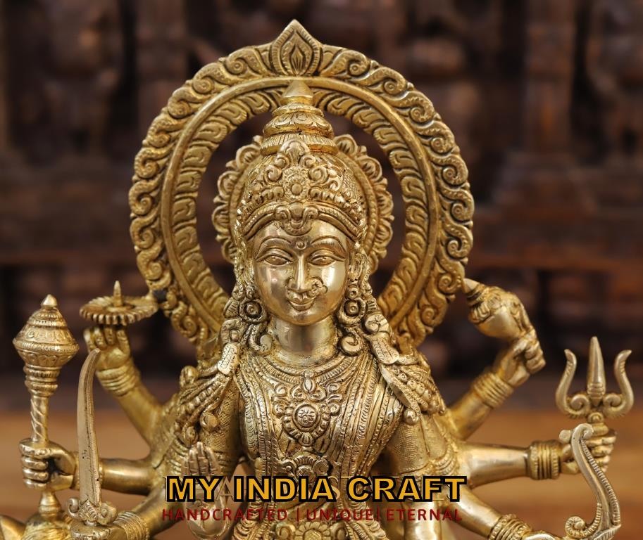 Amba maa statue