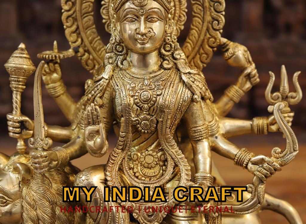 Amba maa statue