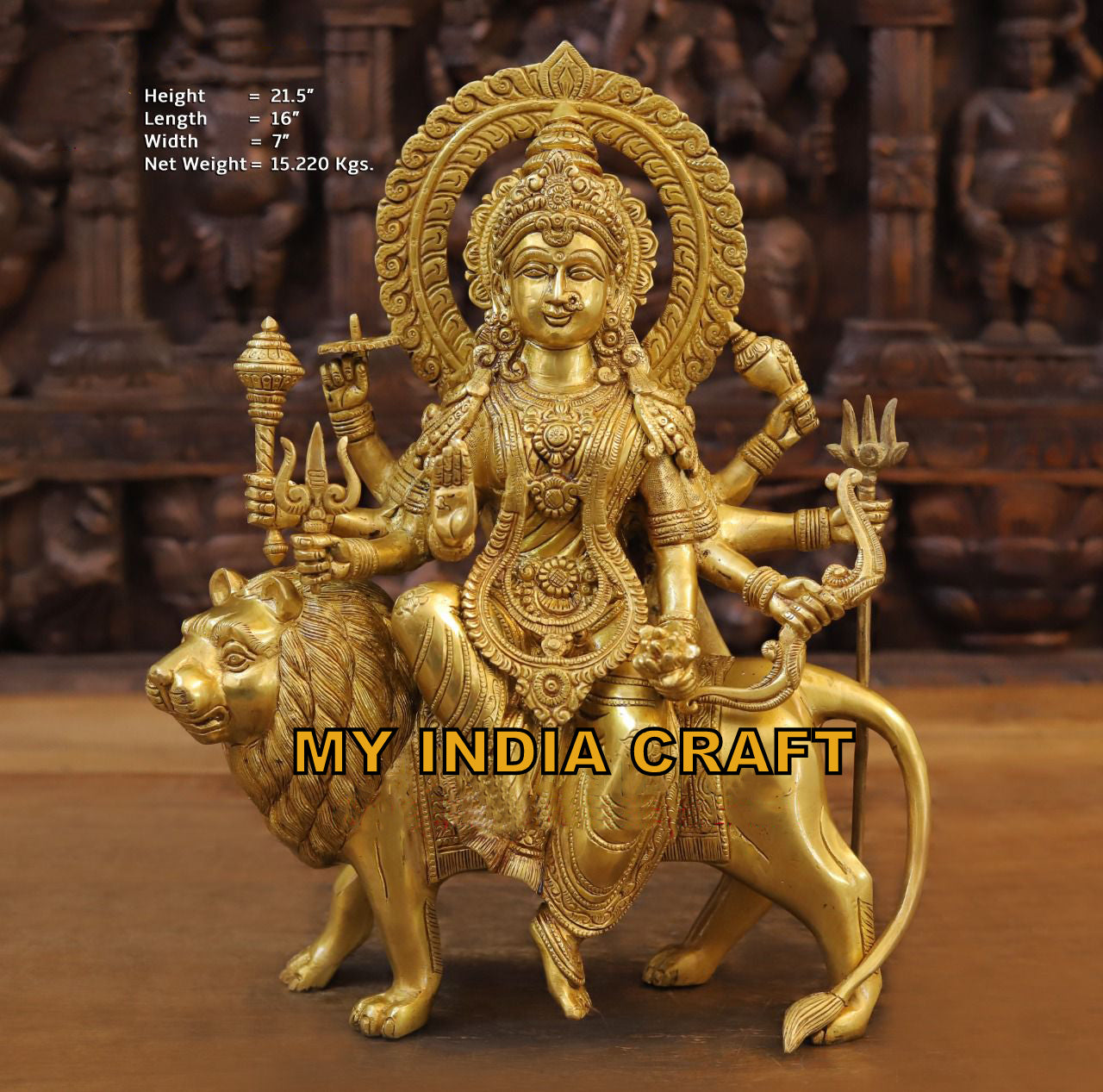 Amba maa statue