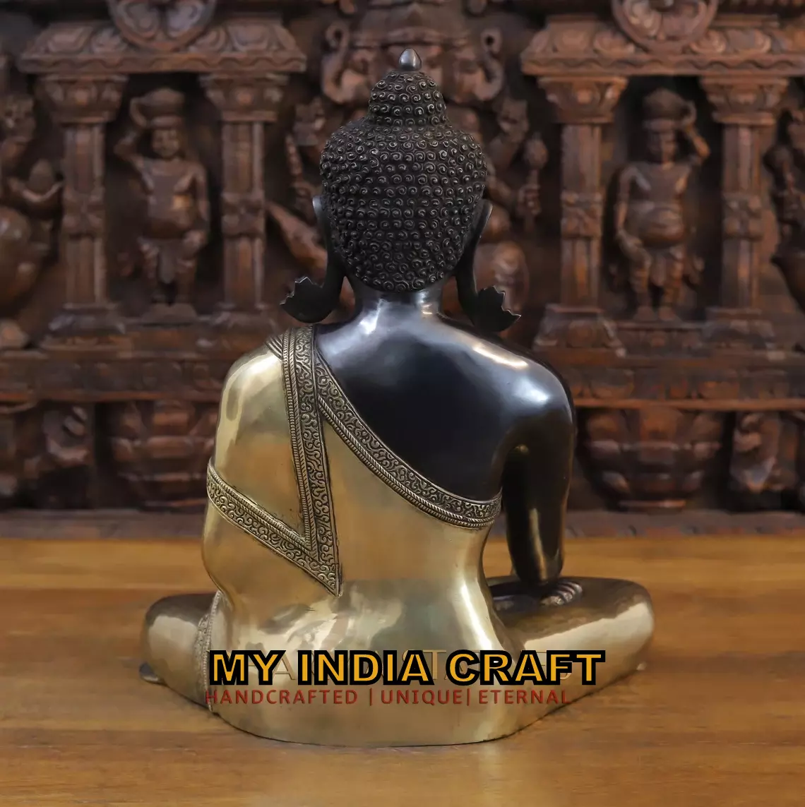 17.5" Buddha statue