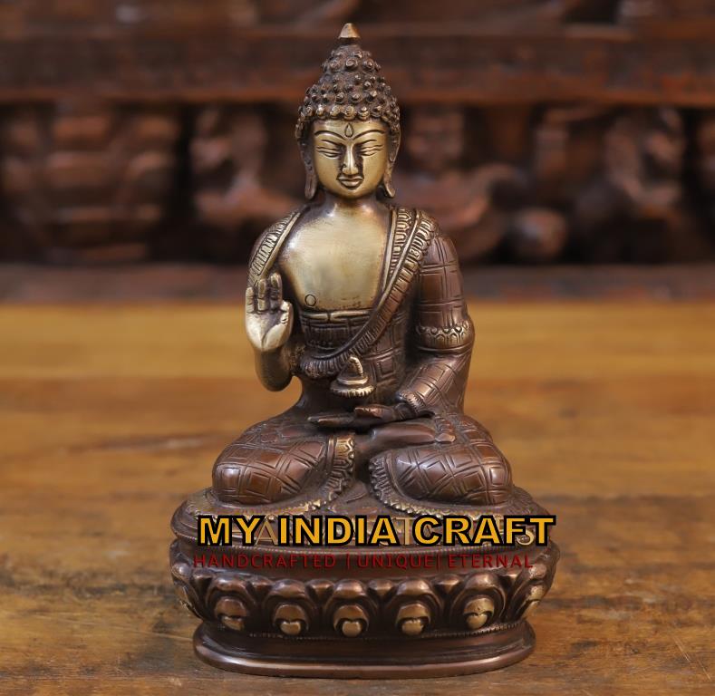 8" Buddha statue