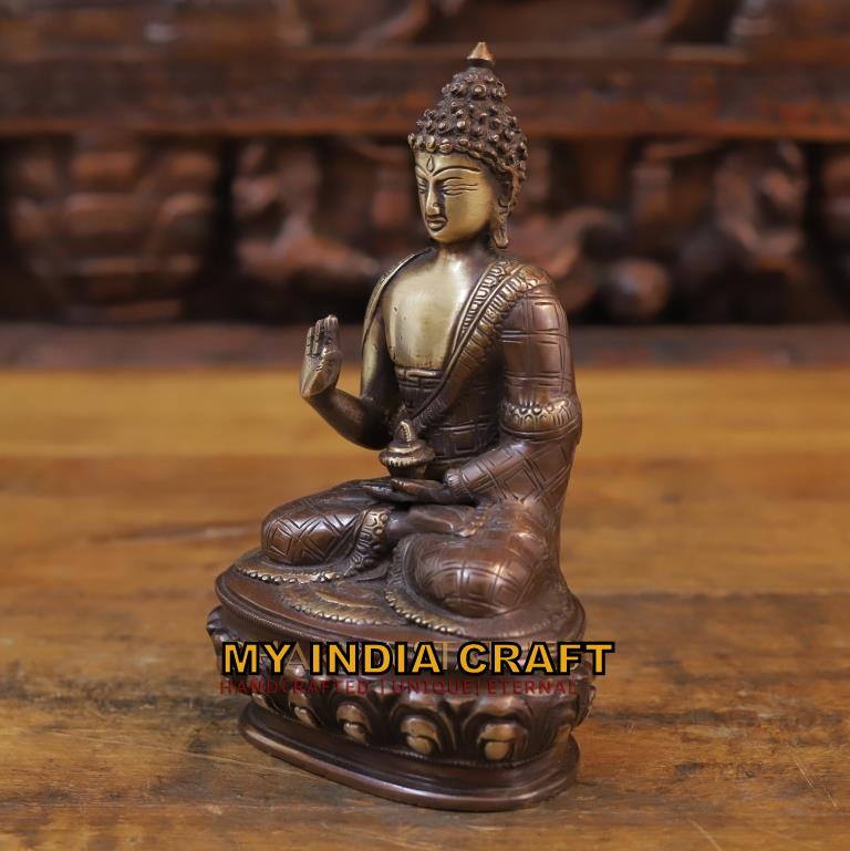 8" Buddha statue
