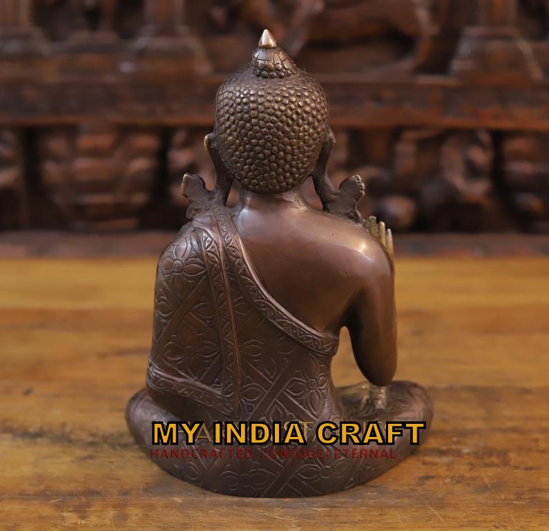 10" buddha statue