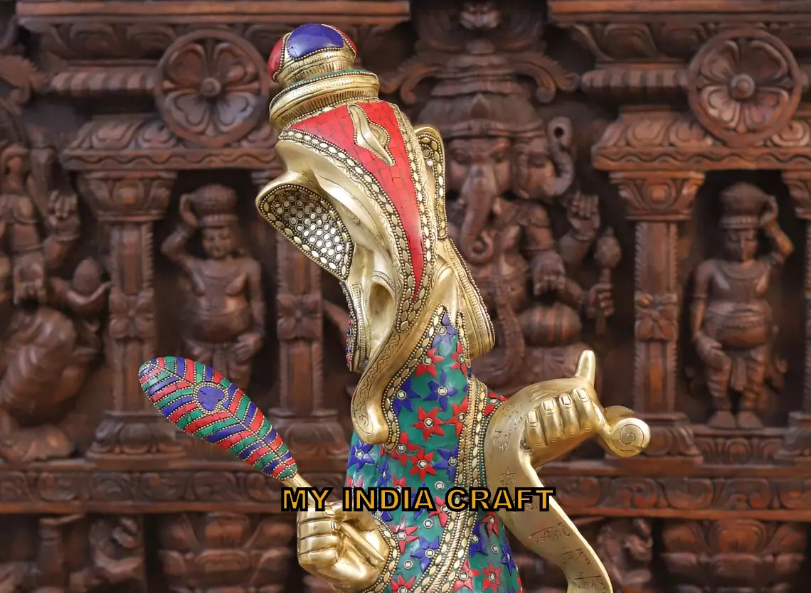 22.5" Ganesh statue with kalam
