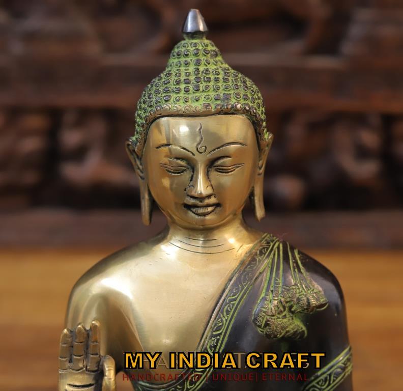 10.5" Buddha statue