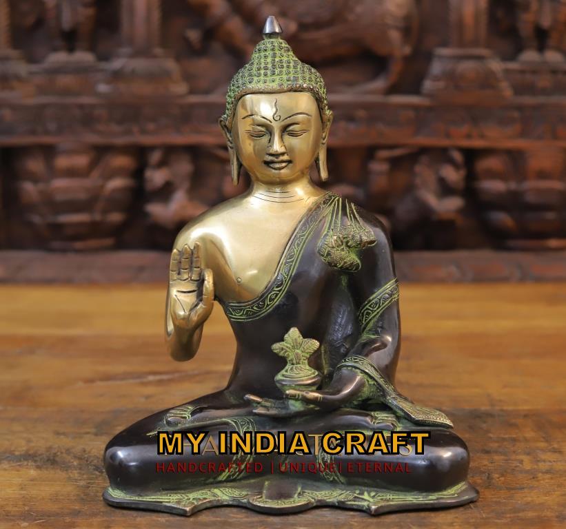 10.5" Buddha statue