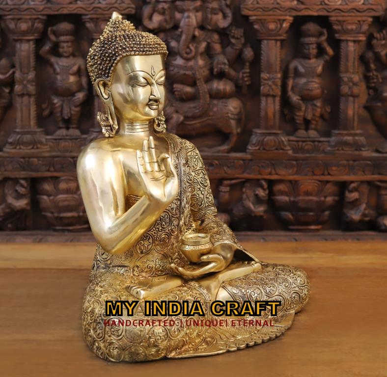 17" Buddha statue
