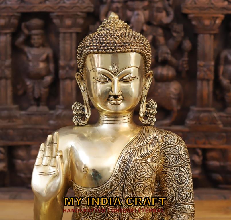 17" Buddha statue