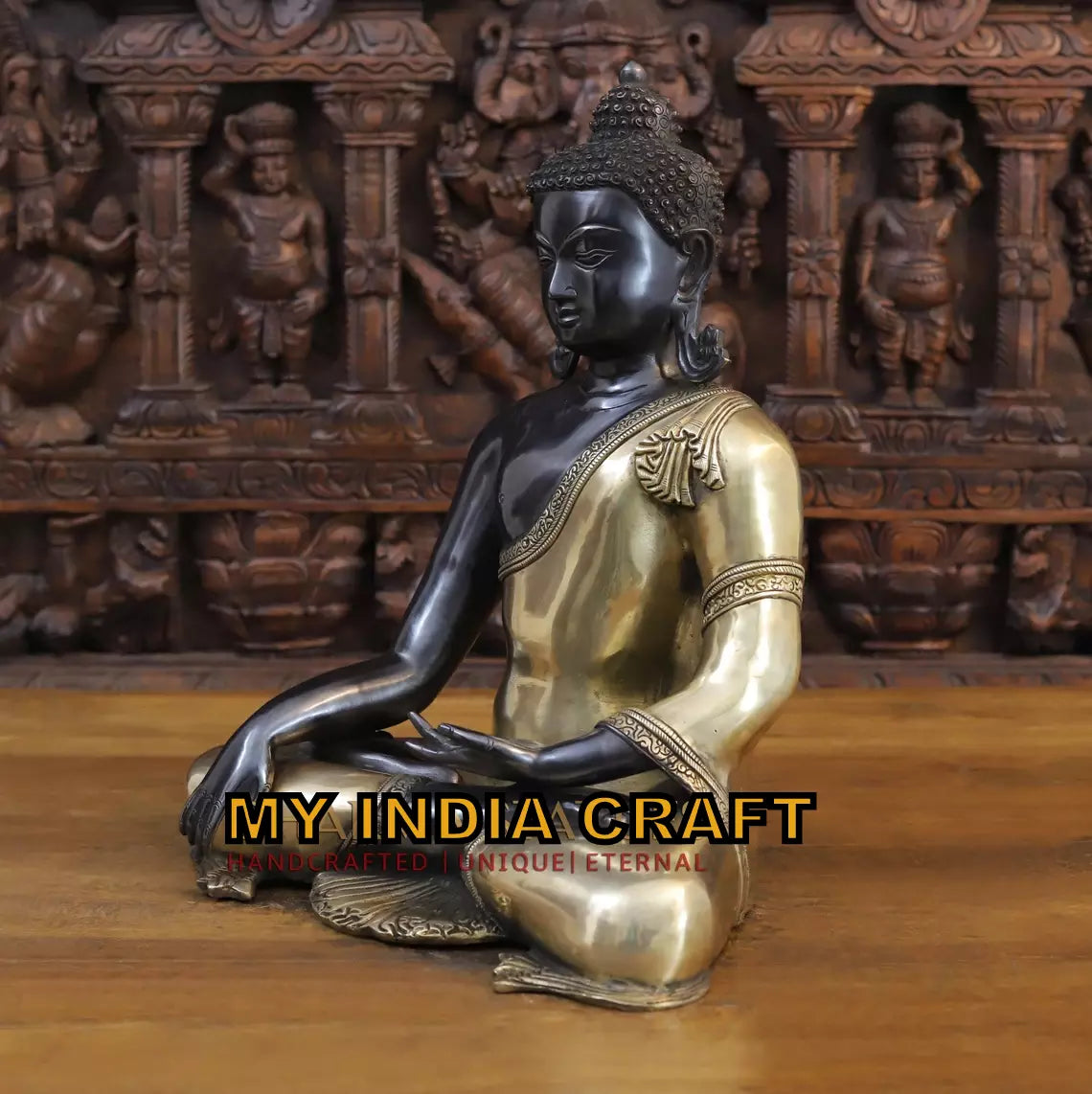 17.5" Buddha statue