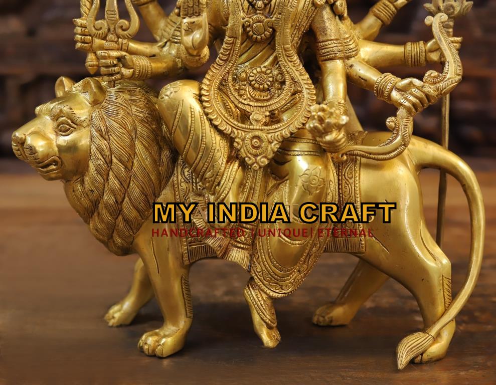 Amba maa statue