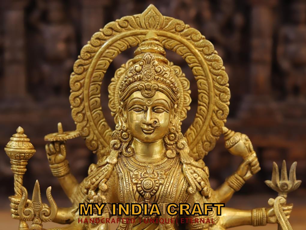 Amba maa statue