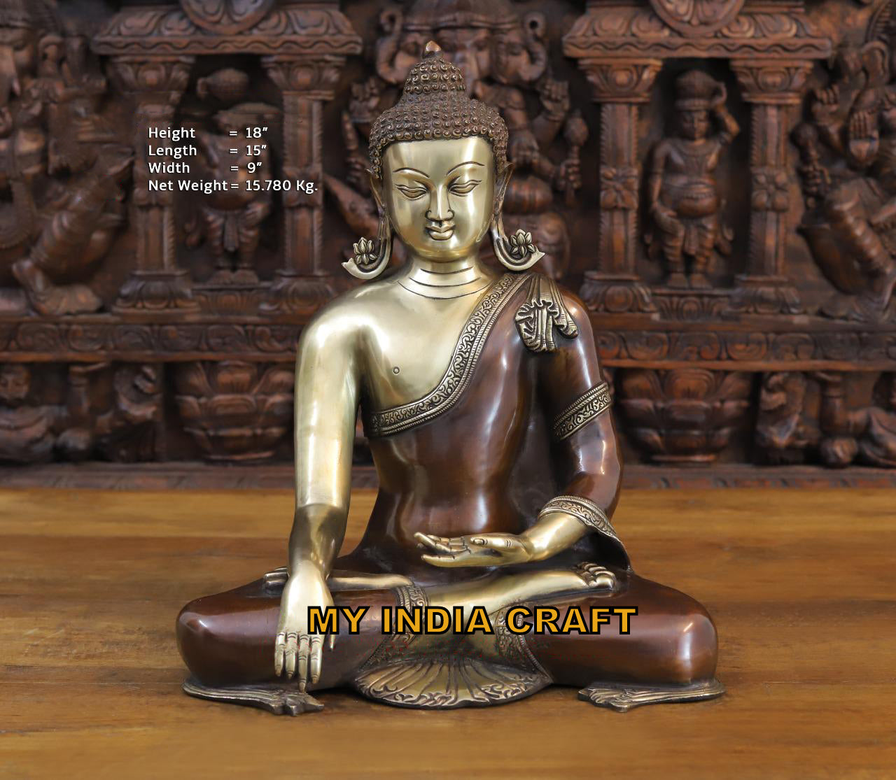 18" Buddha Statue