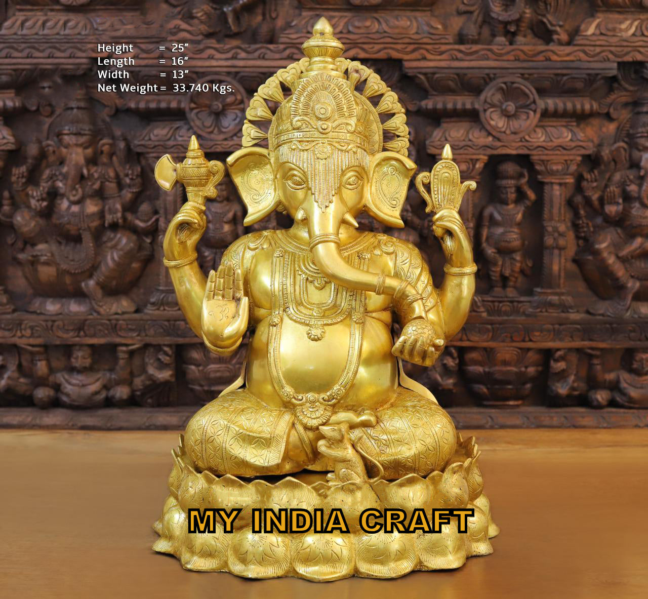 25" Big Ganesh Statue