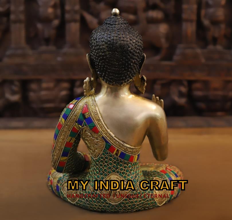 12" Budha statue