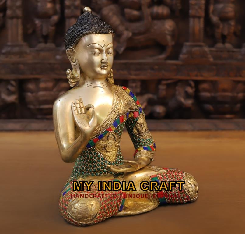 12" Budha statue
