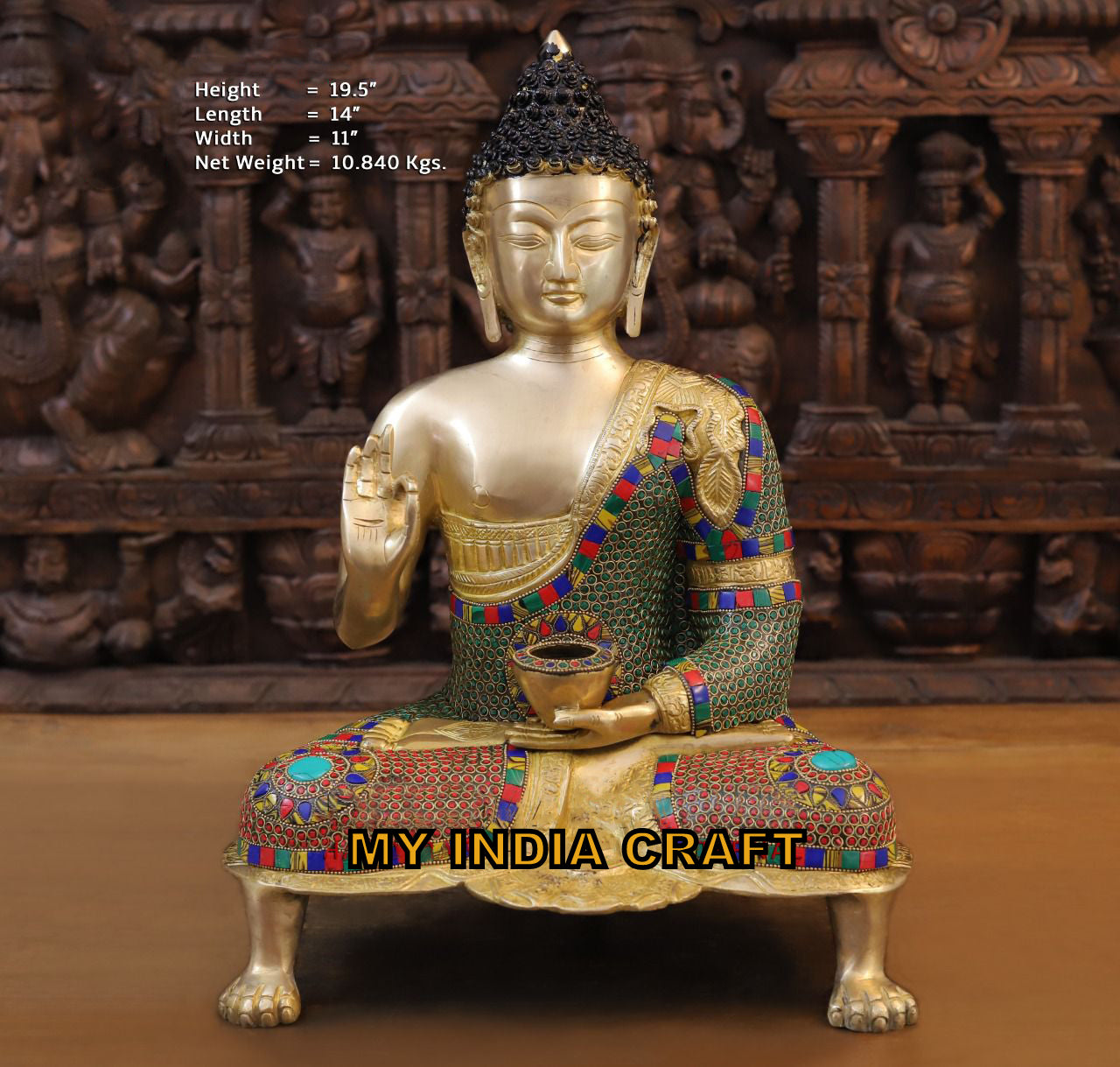 19.5" Buddha sttaue