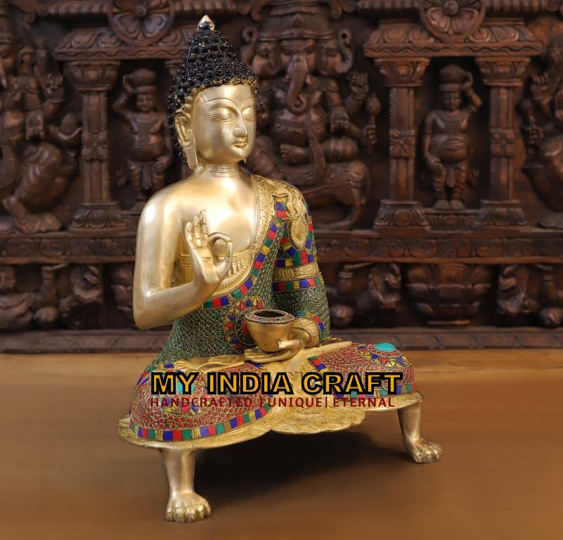 19.5" Buddha sttaue