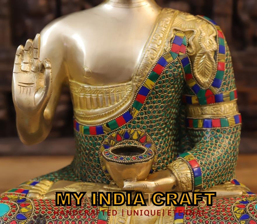 19.5" Buddha sttaue