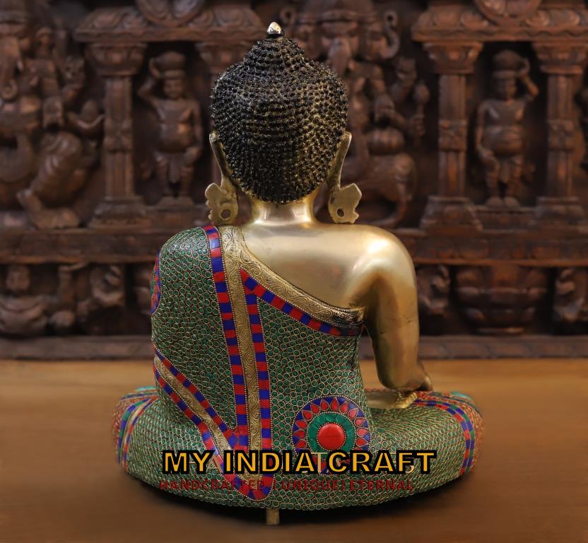 17.5" Buddha statue