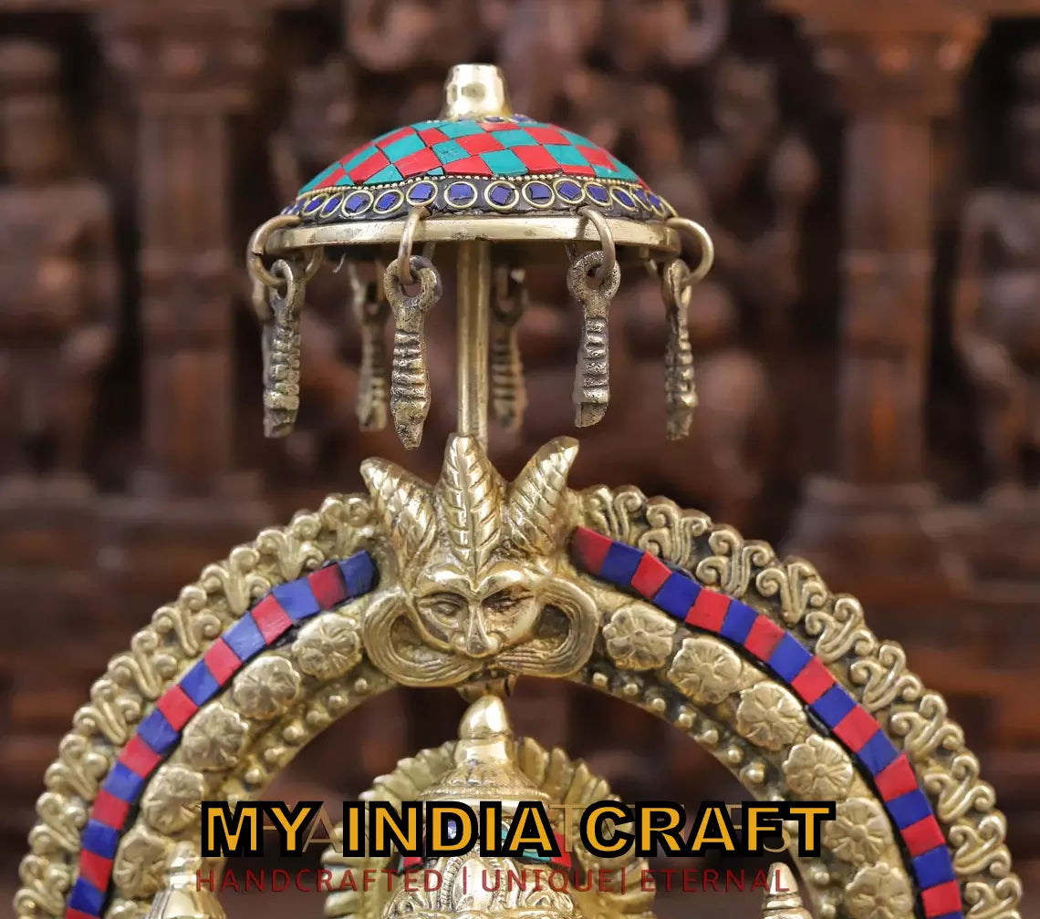 Big Ganesh Lakshmi statue set