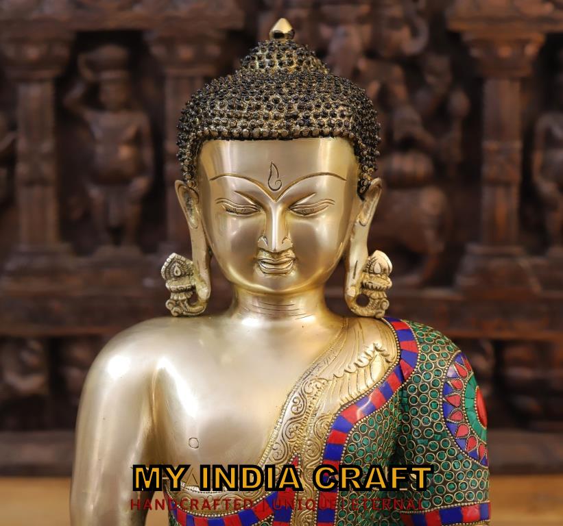 17.5" Buddha statue