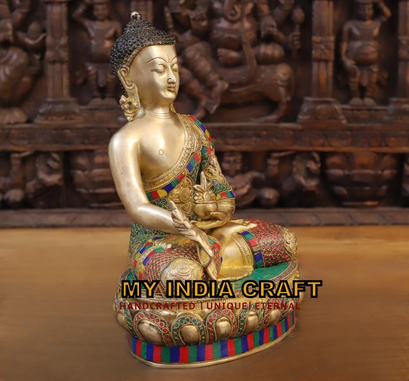 14.5" Buddha statue