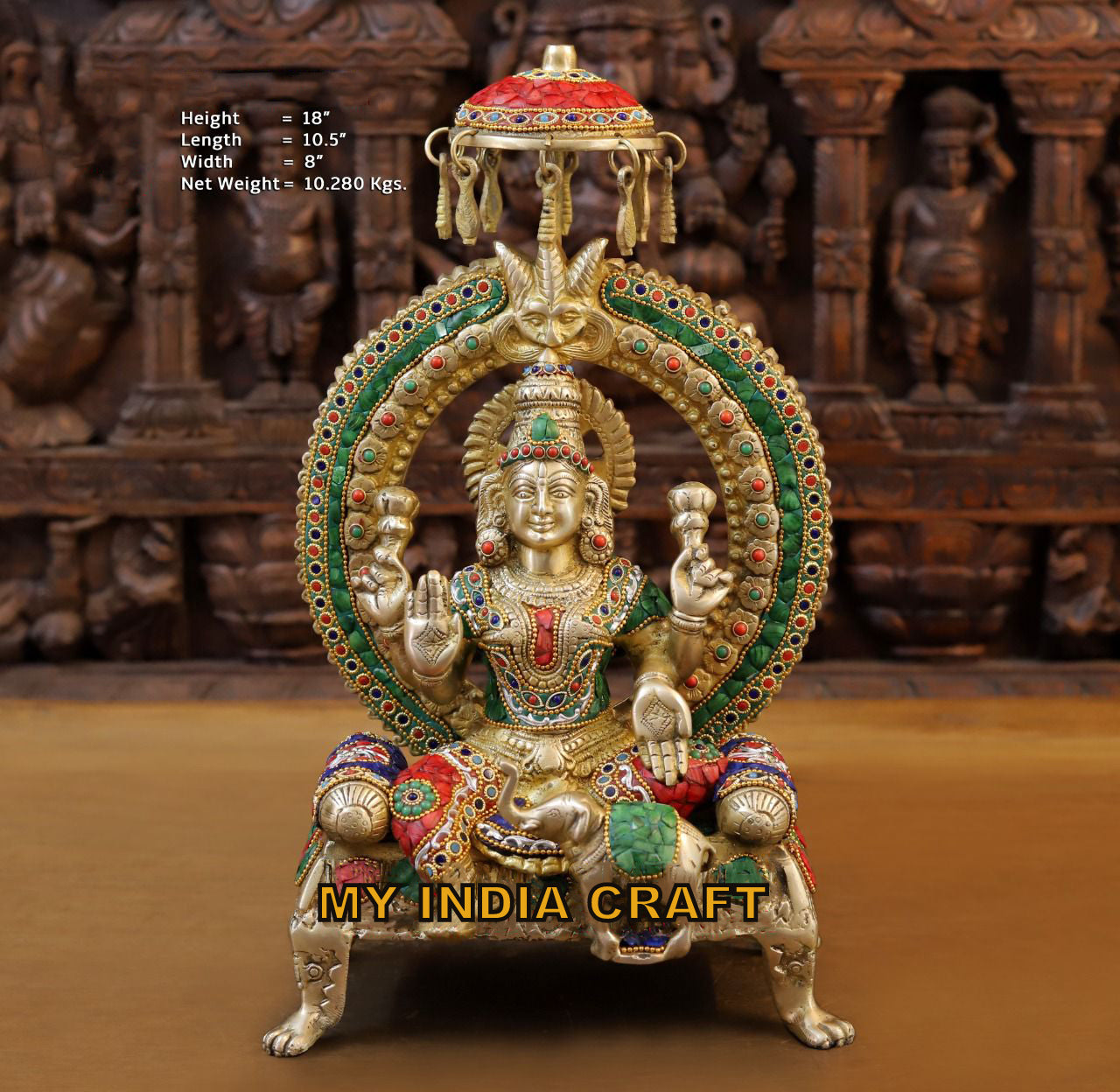 18" Ganesh Lakshmi set