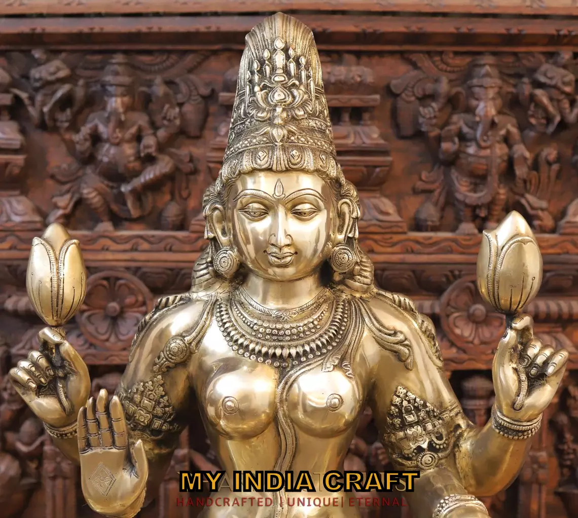 35.5" Lakshmi statue for entrance
