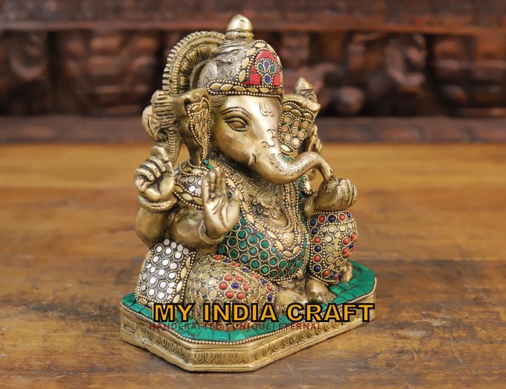 7.5" ganpati statue