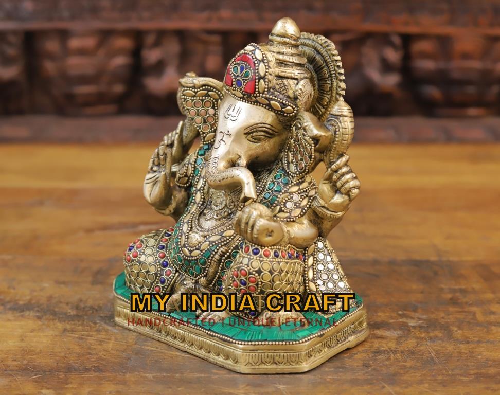 7.5" ganpati statue