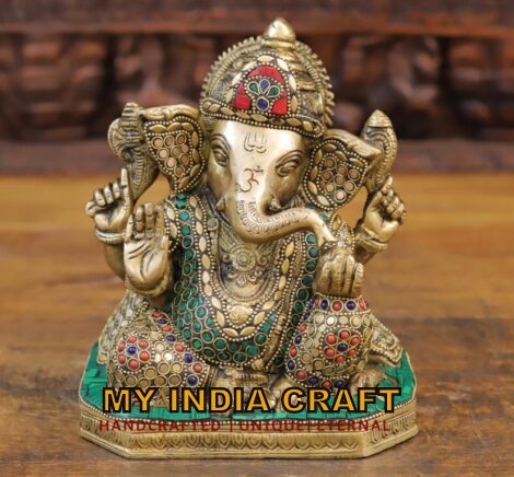 7.5" ganpati statue