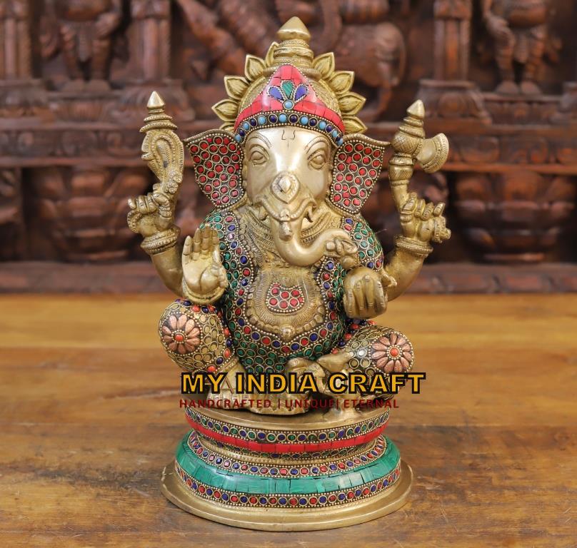 12.5" Ganesh idol
