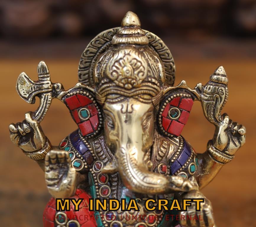 7" Ganeshji idol