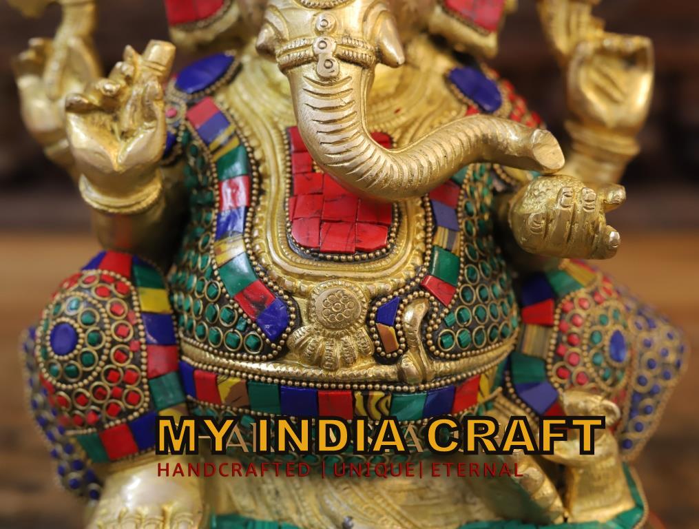 13" Ganesh idol
