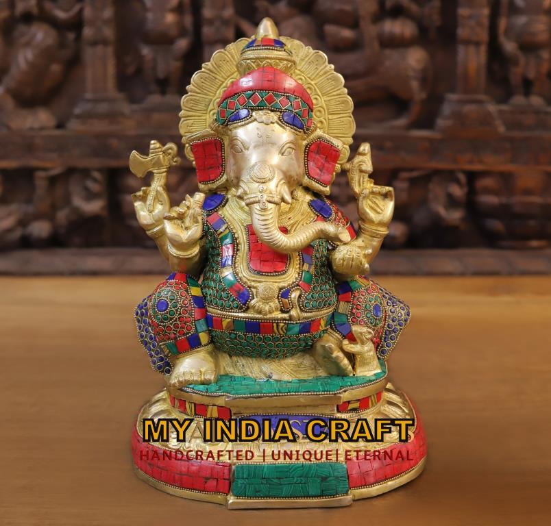 13" Ganesh idol