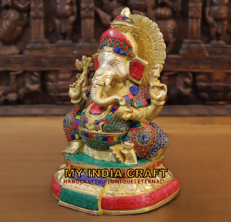 13" Ganesh idol